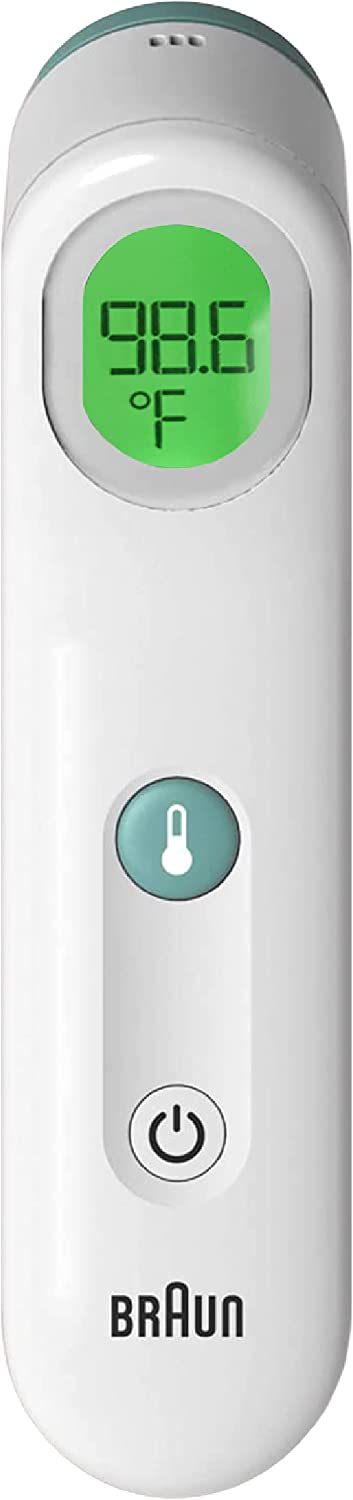 Braun Forehead Thermometer?-??Digital?Thermometer?with Professional Accuracy and Color Coded Temperature Guidance -?Thermometer for Adults, Babies, Toddlers and Kids