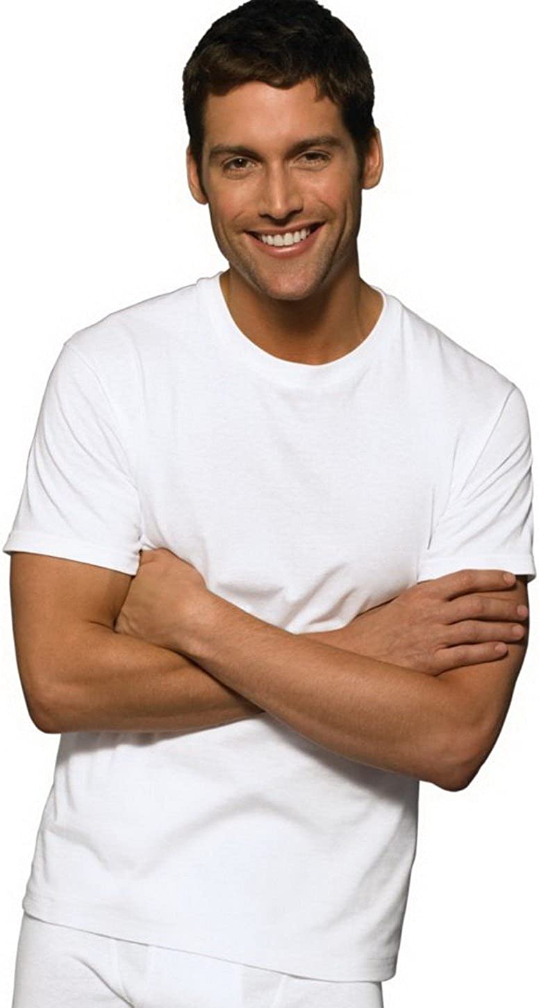 Hanes Ultimate Men's Control Crew Neck Undershirt-Multiple Packs Available