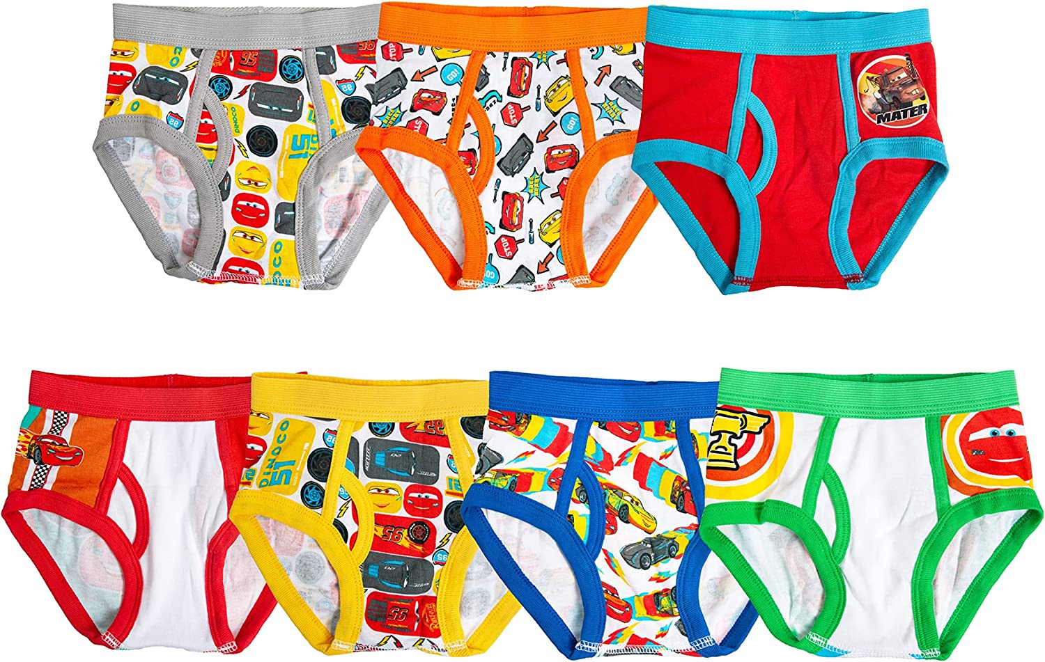 Disney Boys' Cars Underwear Mulipacks