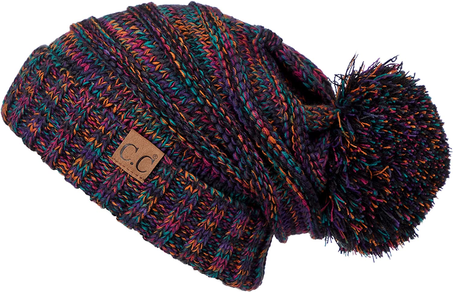 CC Exclusives Unisex Oversized Slouchy Beanie with Pom (HAT-6242POM)(HAT-100P)(HAT-889)(HAT-2050)