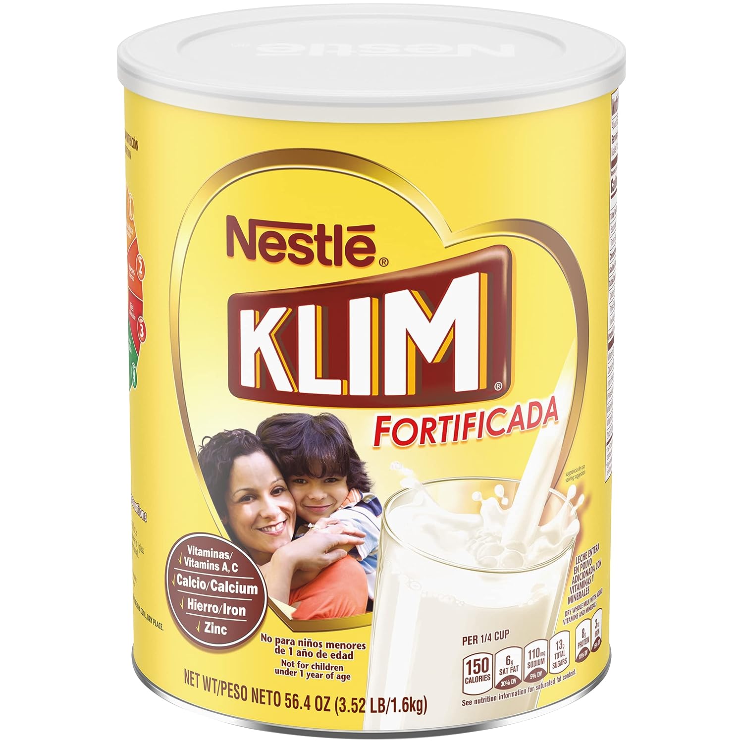NESTLE KLIM Powdered Milk PREBIO 1 1600g