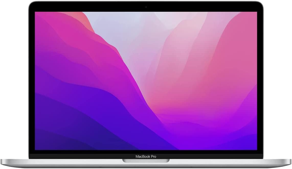 Apple MacBook Pro 13.3" with Retina Display, M2 Chip with 8-Core CPU and 10-Core GPU, 16GB Memory, 1TB SSD, Silver, Mid 2022