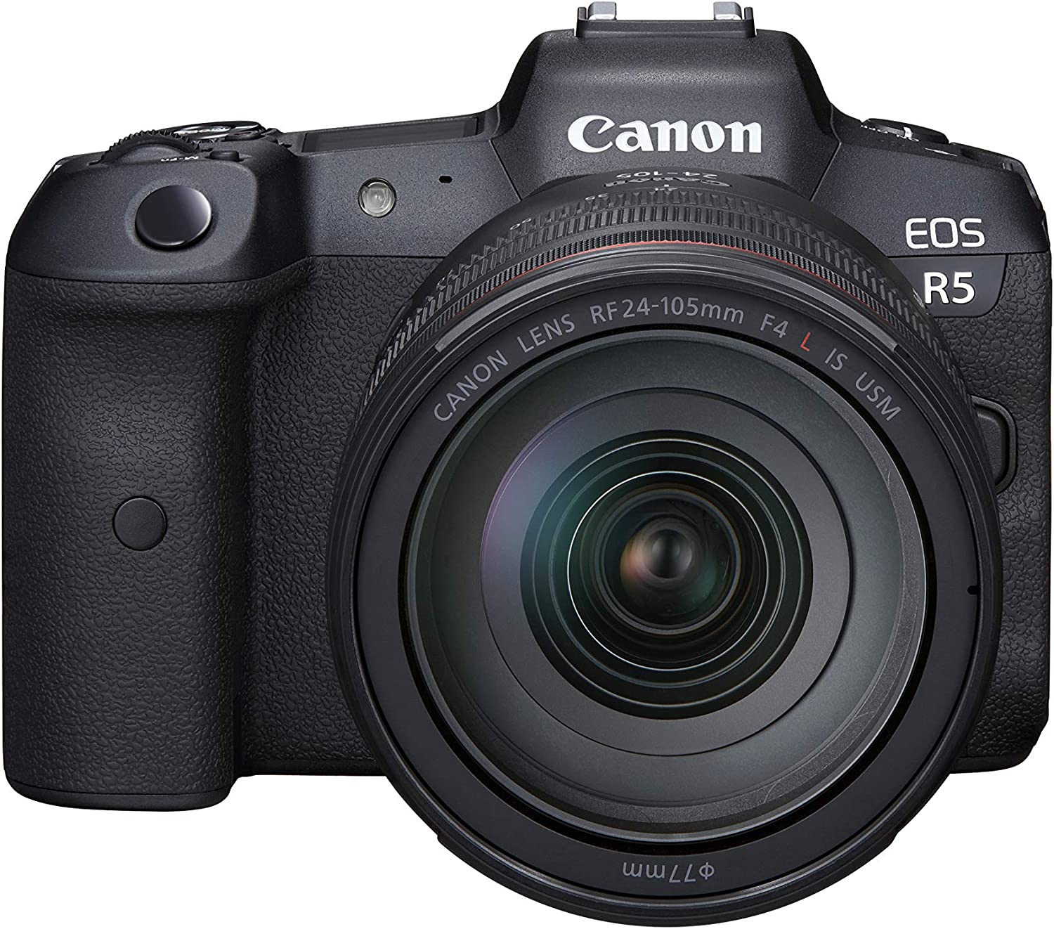 Canon EOS R5 Full-Frame Mirrorless Camera w/ RF24-105mm F4 L is USM Lens Kit - 8K Video, 45 Megapixel Full-Frame CMOS Sensor, DIGIC X Image Processor, Up to 12 fps Mechanical Shutter (Body + Lens)
