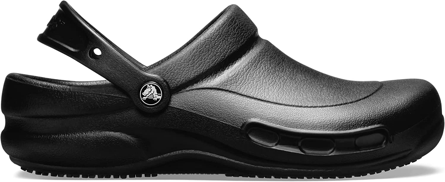 Crocs Unisex Adult Men's and Women's Bistro Clog | Slip Resistant Work Shoes