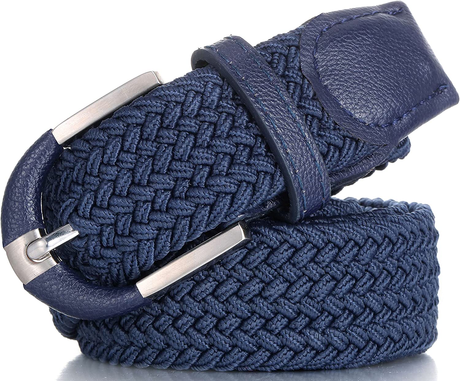 Marino Stretch Belts for Men - Golf Woven Stretch Belt - Gift Box