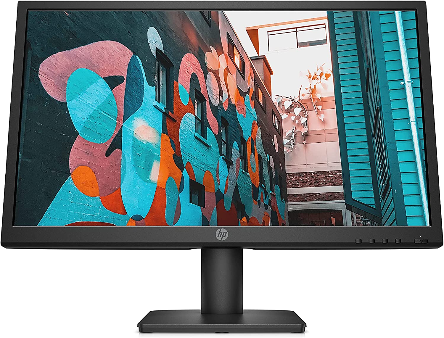 HP V222vb FHD Monitor, 1080p VA Display, 75Hz Refresh Rate, 21.5-inch Computer Screen, TüV Certified Low Blue Light Mode, Ergonomic Tilt, 3000:1 Contrast Ratio, HDMI & VGA Ports, VESA Mounting (2021)