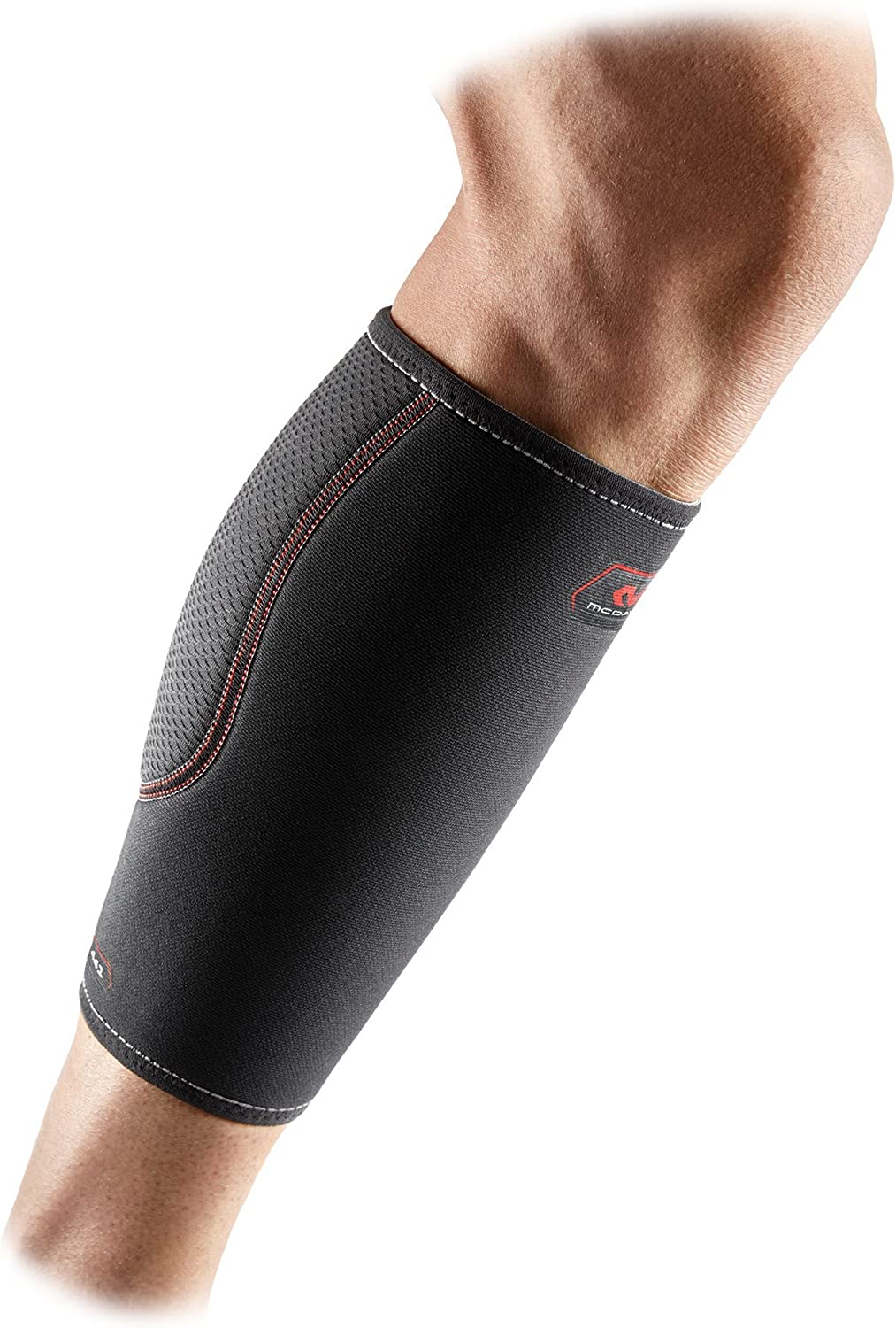Mcdavid Calf Compression Sleeve for Calf Strains, Shin Splints and Varicose Veins, Aids in Injury Recovery & Prevention, Men & Women, Includes 1 Sleeve